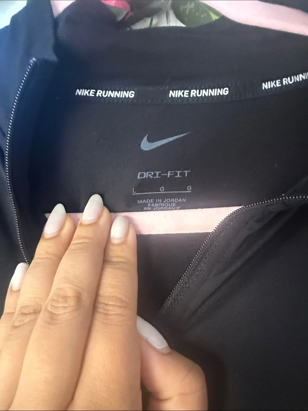 Nike Black Women's Quarter-Zip Pullover
